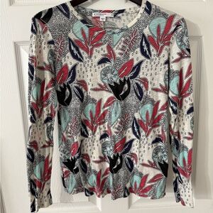 Stateside Multicolor Floral Long Sleeve Top